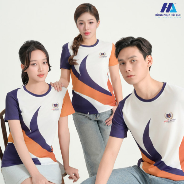 Áo thun cổ tròn Vinschool