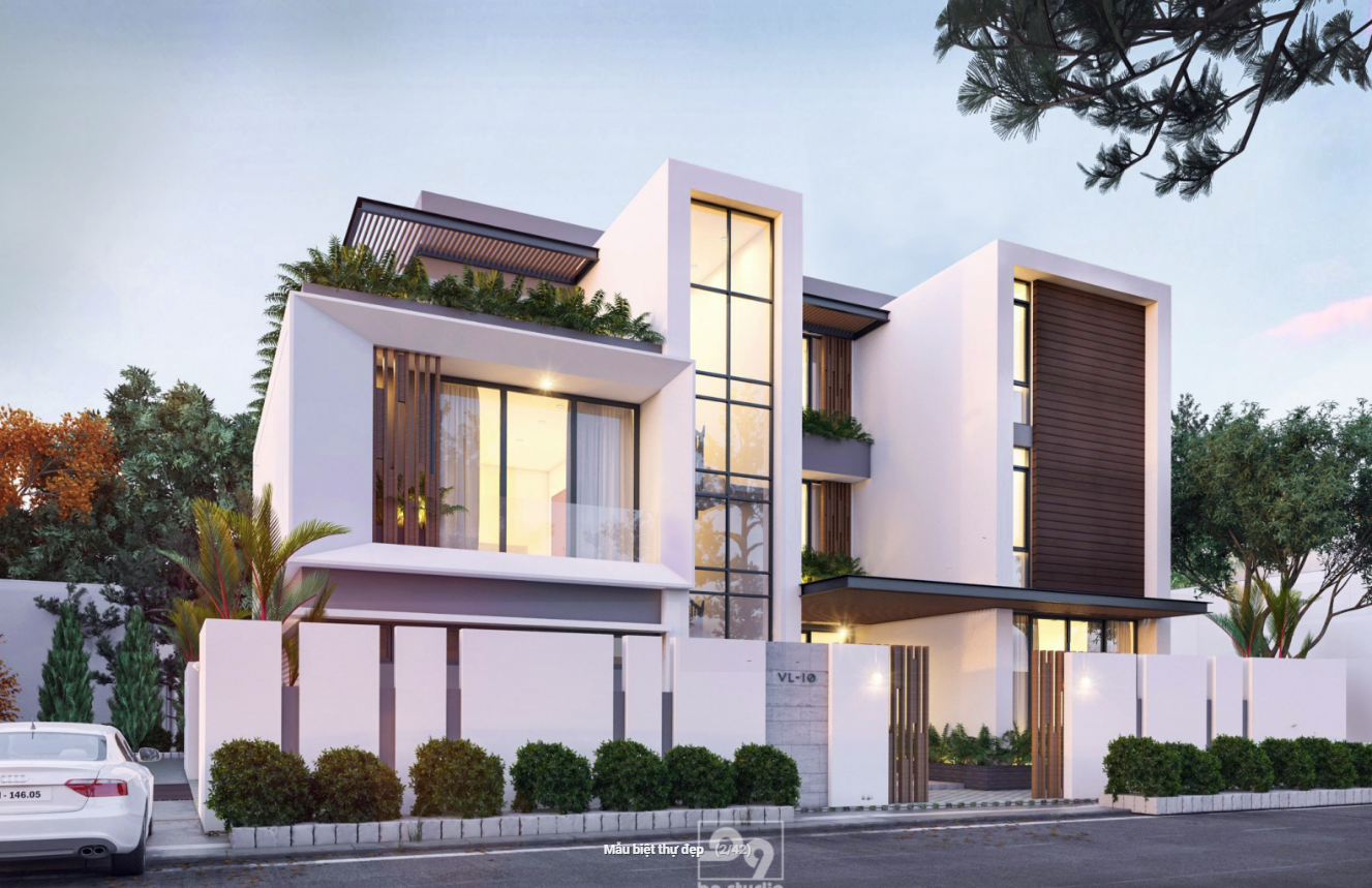 Mẫu biệt thự hiện đại