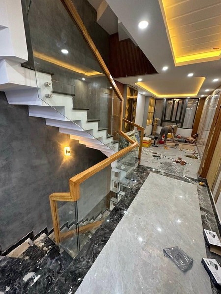 Mẫu cầu thang thi công thực tế