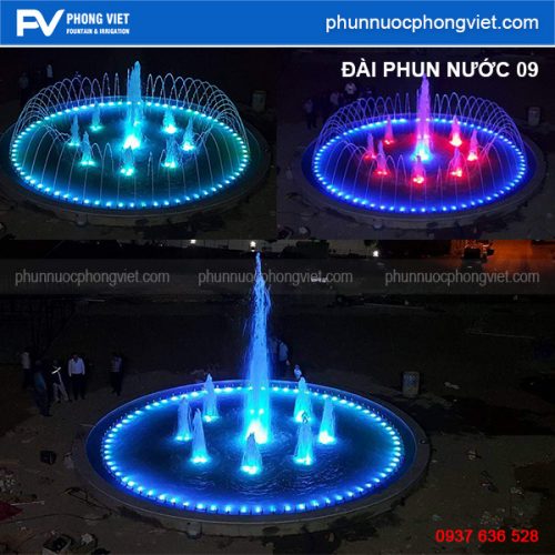 Mẫu đài phun nước