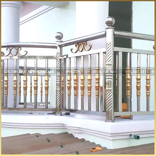 Mẫu lan can inox hiện đại
