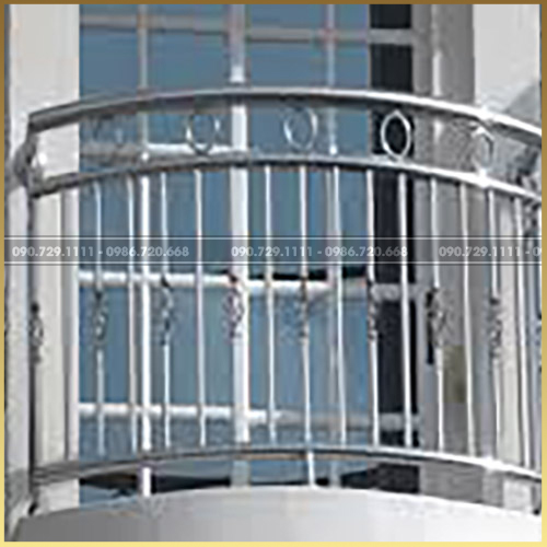 Mẫu lan can inox hiện đại