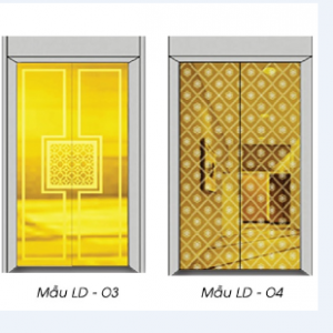 Mẫu cửa tầng thang máy