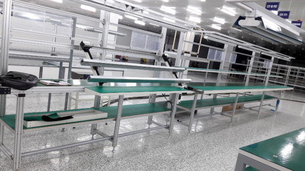 Lắp đặt dây chuyền sản xuất