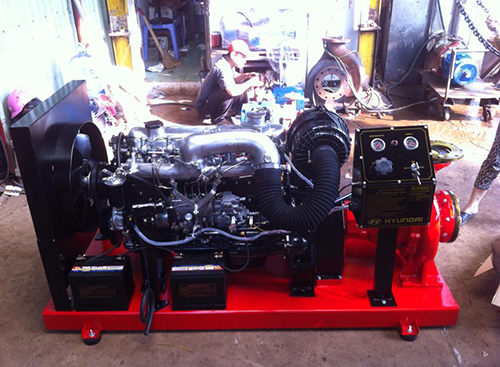 Máy bơm PCCC Dieesel Hyundai