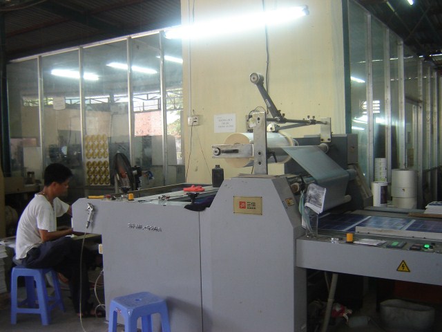 Máy cán màng nhiệt