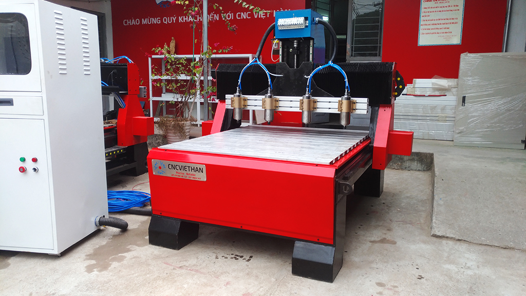 Máy CNC mini 4 đầu