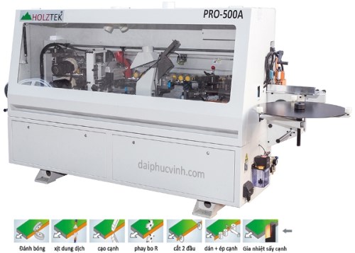 Máy dán cạnh tự động 5 chức năng