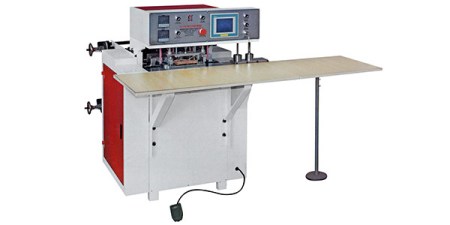 Máy dán quai mềm bán tự động
