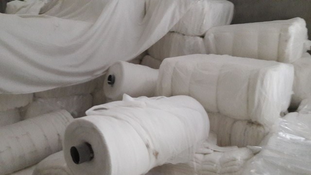 Vải mộc trắng