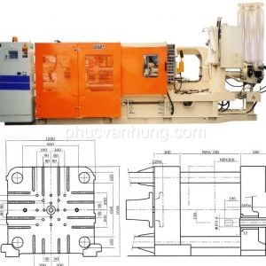 Máy đúc nhôm Yota 420 tấn