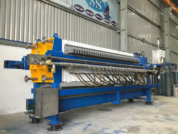 Máy ép bùn khung bản