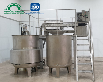 Máy ép lọc khung bản