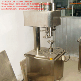 Máy ghép mí lon bán tự động