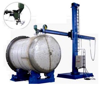 Máy hàn cần cột