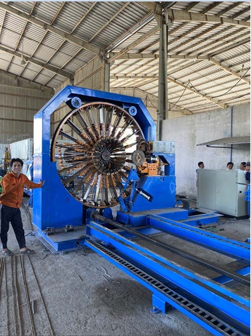 Máy hàn lồng ống cống D300-D2000