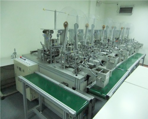 Máy hàn quai khẩu trang tự động