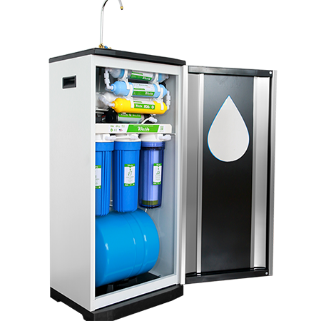Máy lọc nước RO có tủ kính cường lực