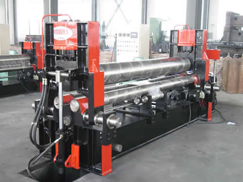 Máy lốc tôn thủy lực