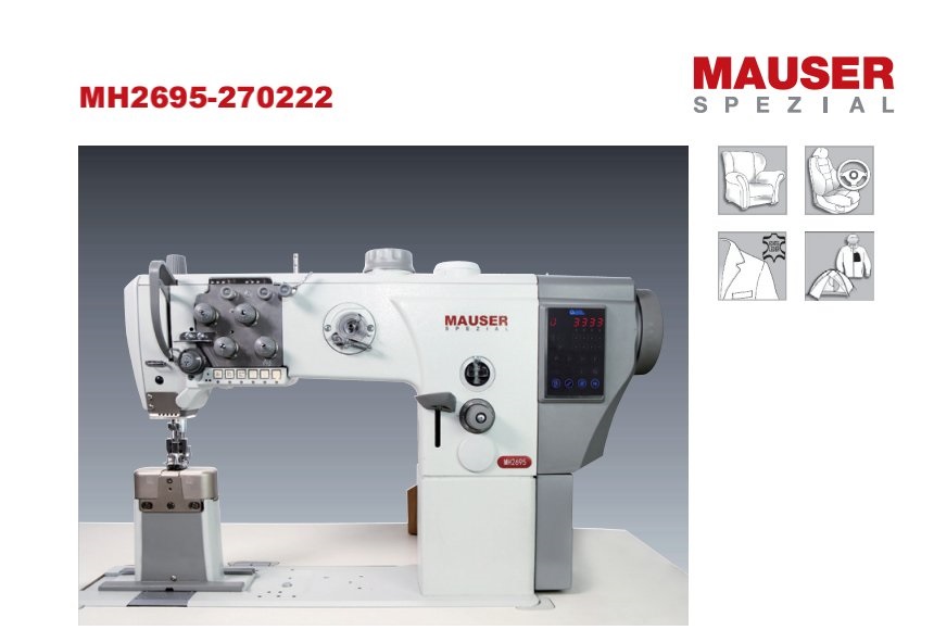 Máy may 2 kim trụ đứng
