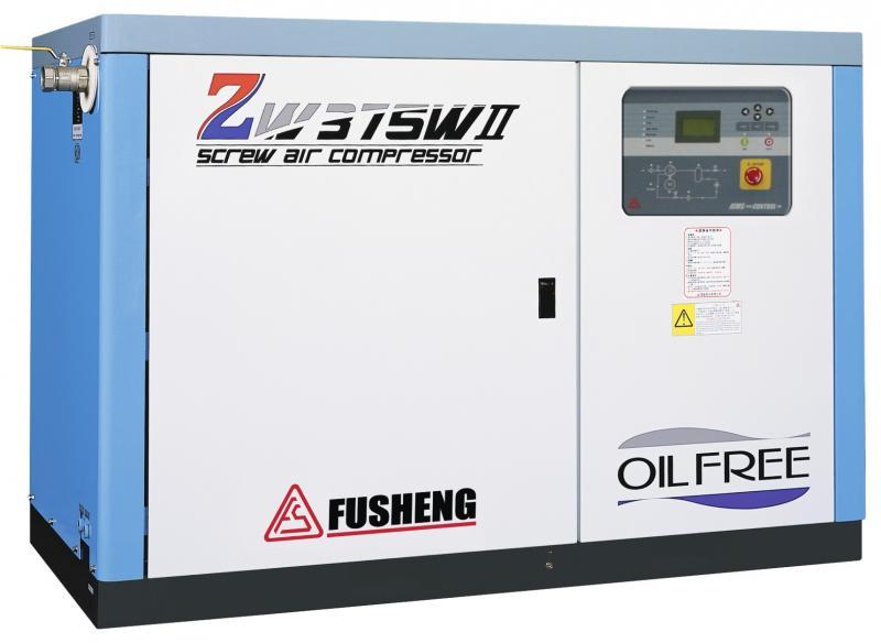 Máy nén khí trục vít không dầu FUSHENG