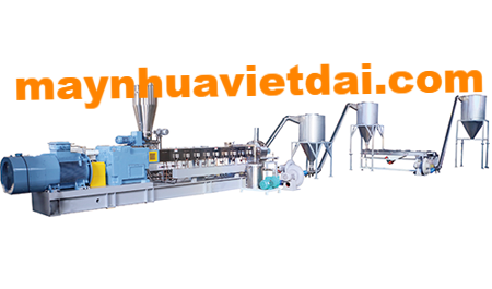 Hệ thống cắt nóng tạo hạt nhựa