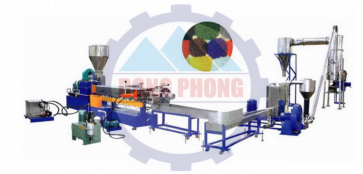 Máy tạo hạt nhựa