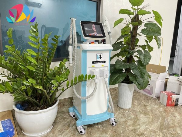 Máy 2in1 triệt lông Laser K4 Premium Korea