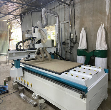Máy CNC 4 đầu hút chân không 1325