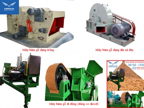 Máy băm gỗ
