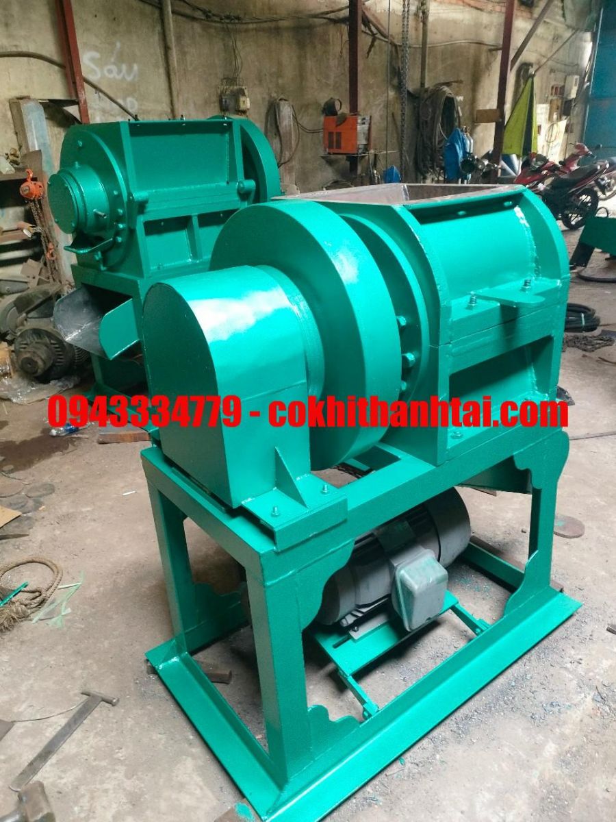 Máy băm nhựa 6 tấc