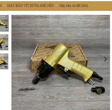 Máy bắn vít dùng khí nén