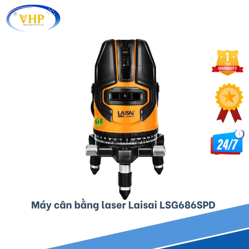 Máy cân bằng laser tia xanh Laisai