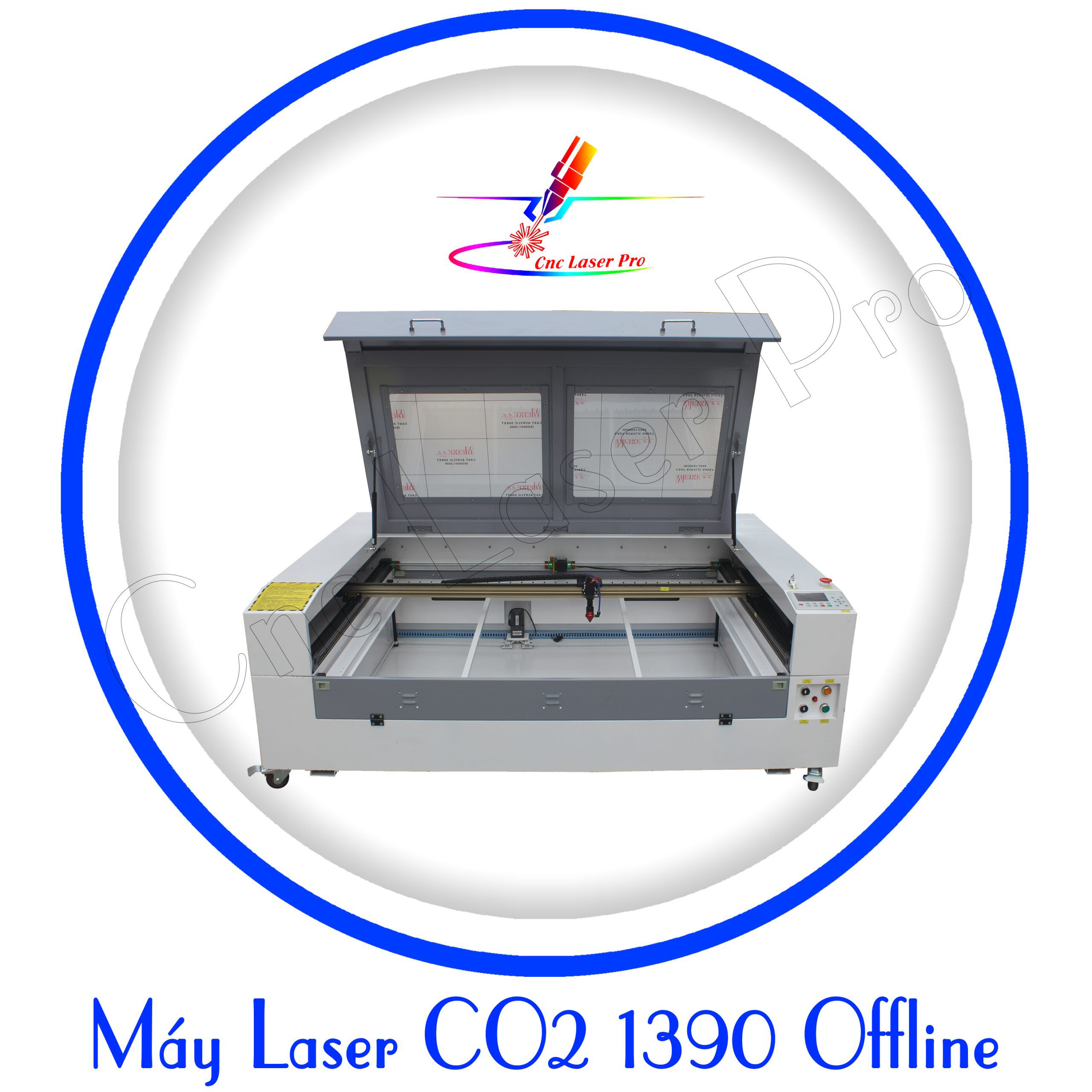 Máy cắt khắc Laser CO2 1390 Lifting