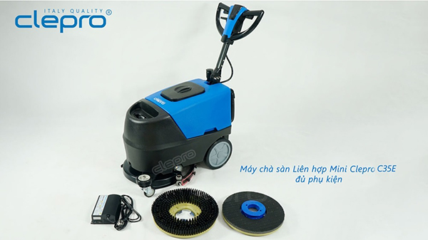 Máy chà sàn liên hợp Clepro C35E