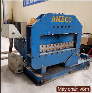 Máy chấn vòm