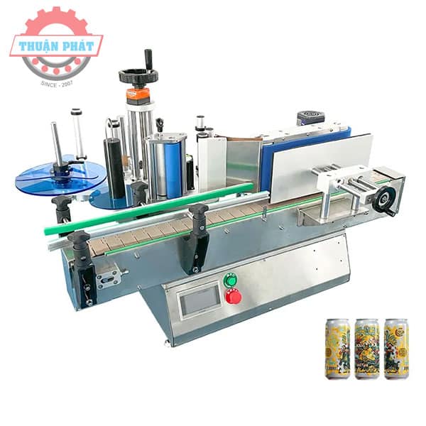 Máy dán nhãn lon nước ngọt tròn tự động DN-L-04