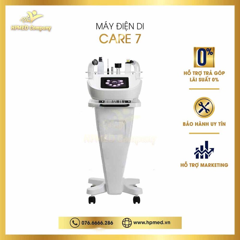 Máy điện di Care 7 Hàn Quốc