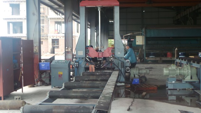 Máy đính gá dầm tự động