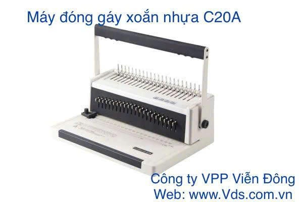 Máy đóng gáy xoắn nhựa