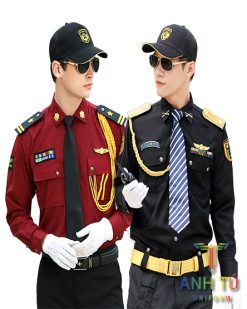 May đồng phục bảo vệ
