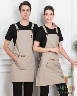 May đồng phục tạp dề
