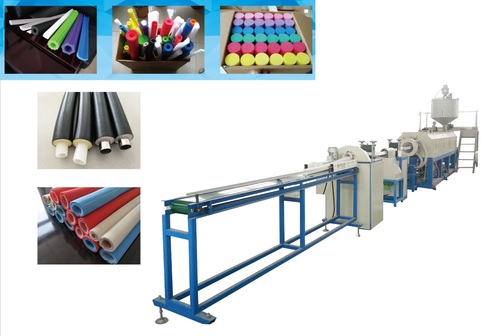 Máy đùn ống xốp foam pe