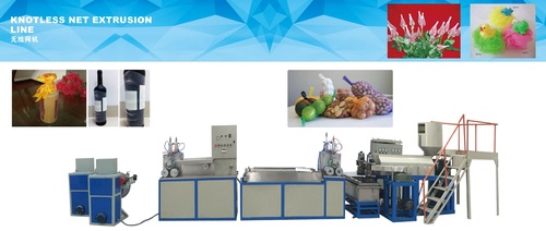 Máy đùn túi lưới bọc hoa quả