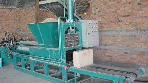 Máy ép củi trấu