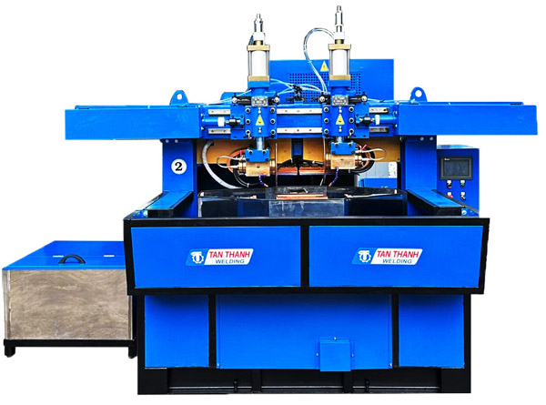 Máy hàn lăn 2 đường - Hàn hộp sắt