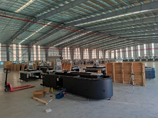 Máy in lụa tự động Oval