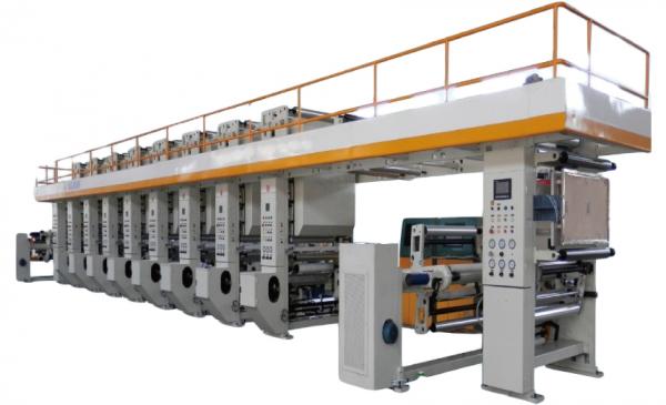 Máy in màng nhựa 8 màu Model YAD - 8800 F