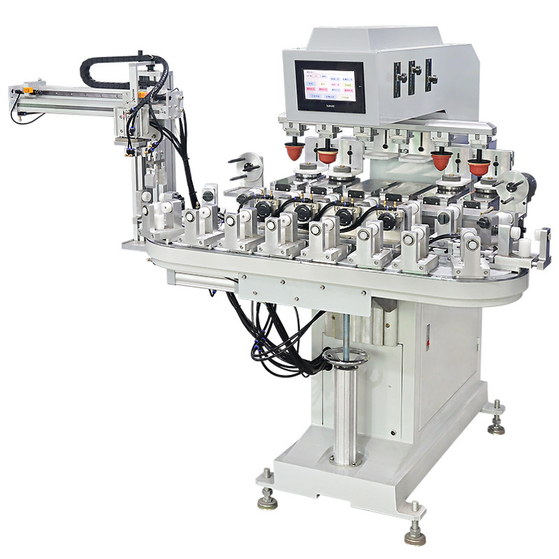 Máy in pad cốc mực 6 màu