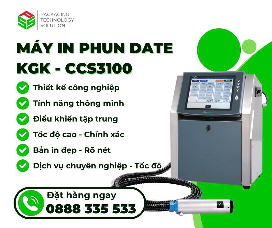 Máy in phun date KGK CCS3100